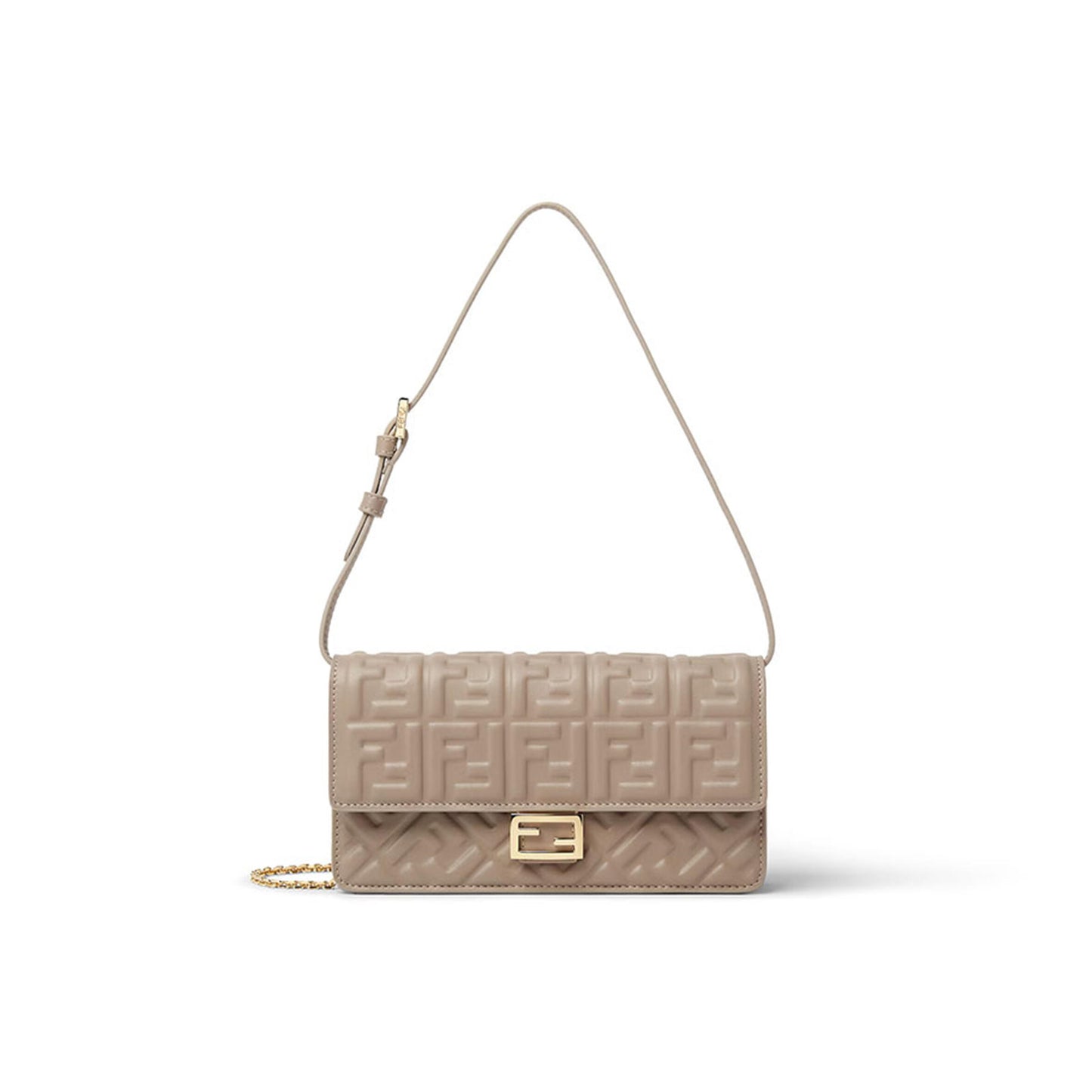 F**di wallet on chain baguette 8m0498aajdf0e65 (21*11.5*5cm)