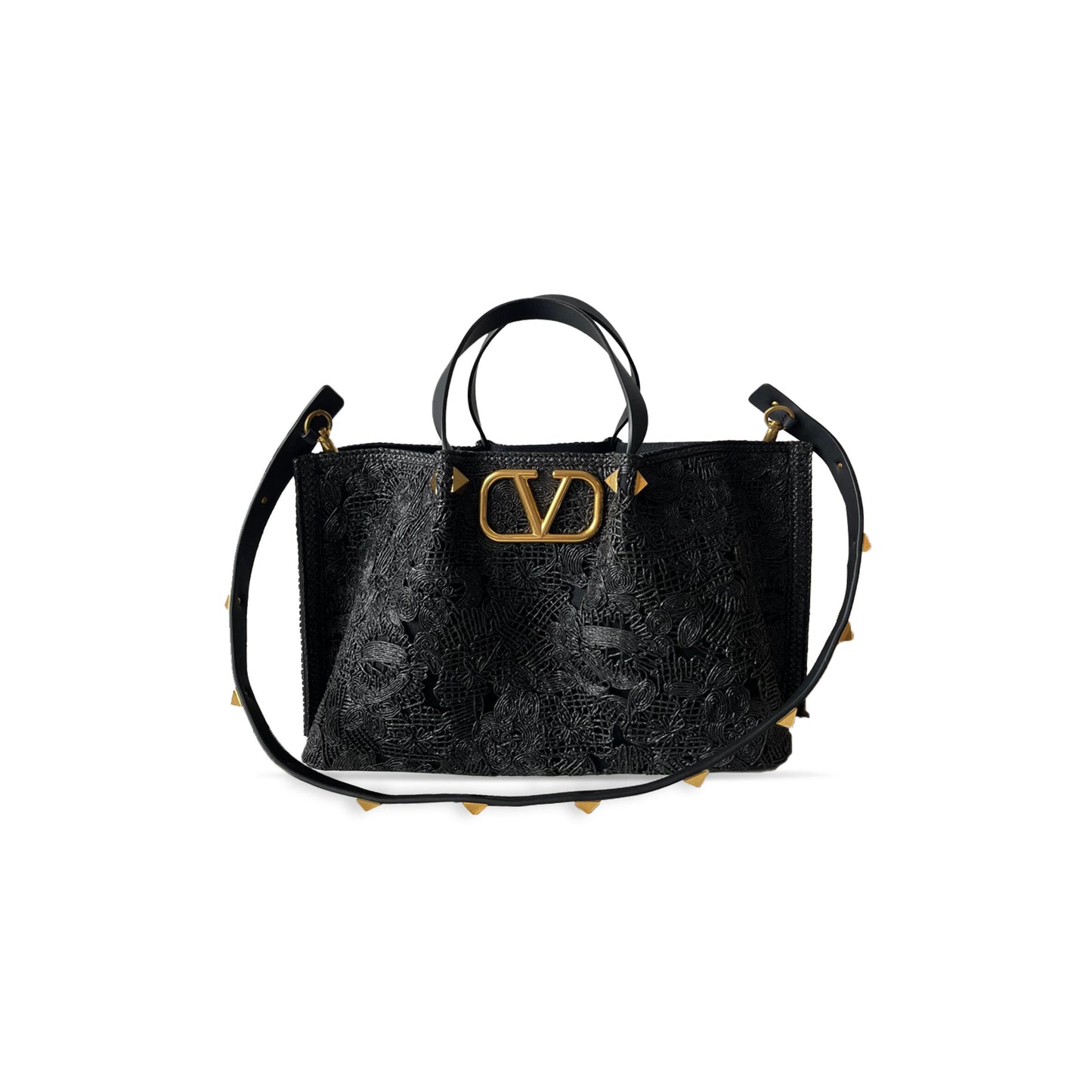 Va1e*ntin0 garavani vlogo signature tote (35*25*17cm)