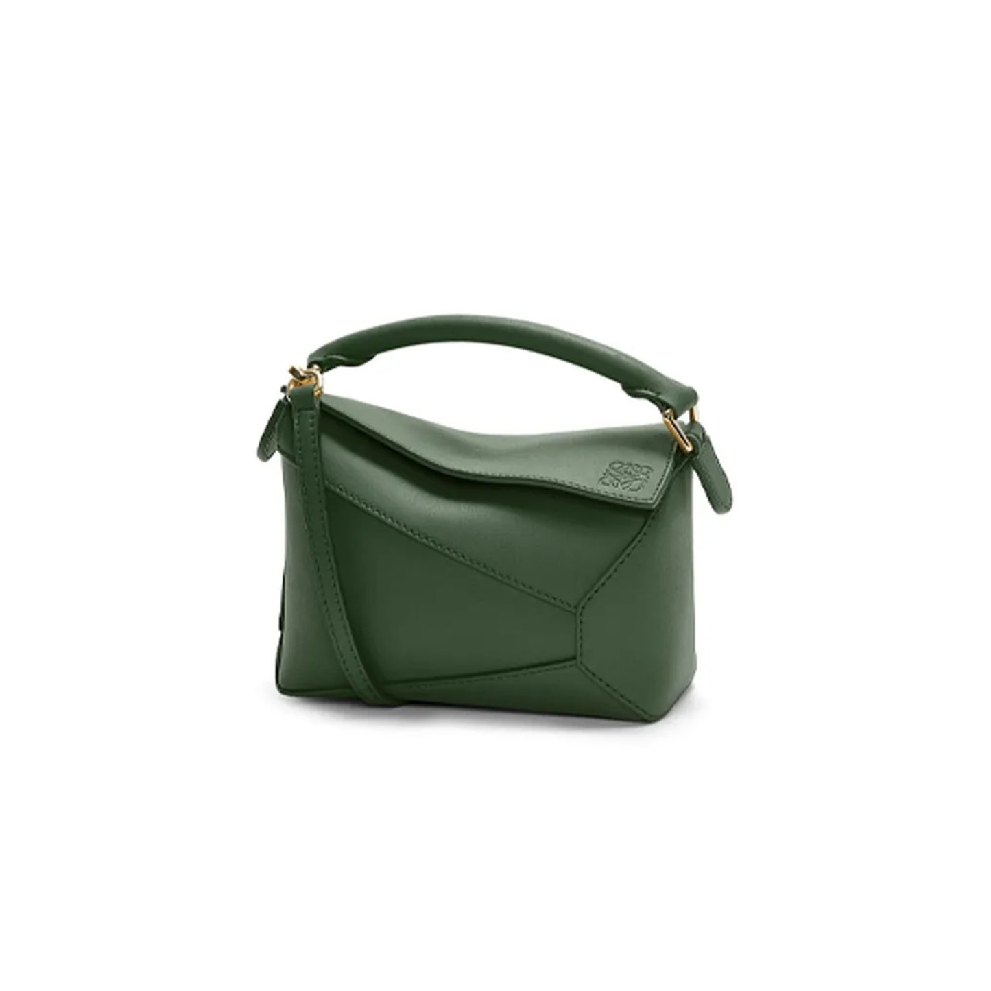 L0ew* mini puzzle edge bag in classic calfskin a510p88x26-4360 (18*12.5*8cm)