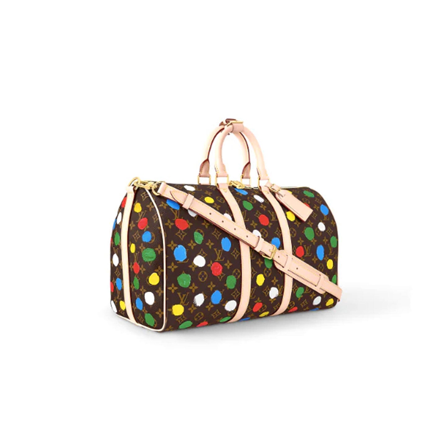 l0vis Vvtt0n yayoi kusama keepall bandouliere 45 m46377 (45*27*20cm)