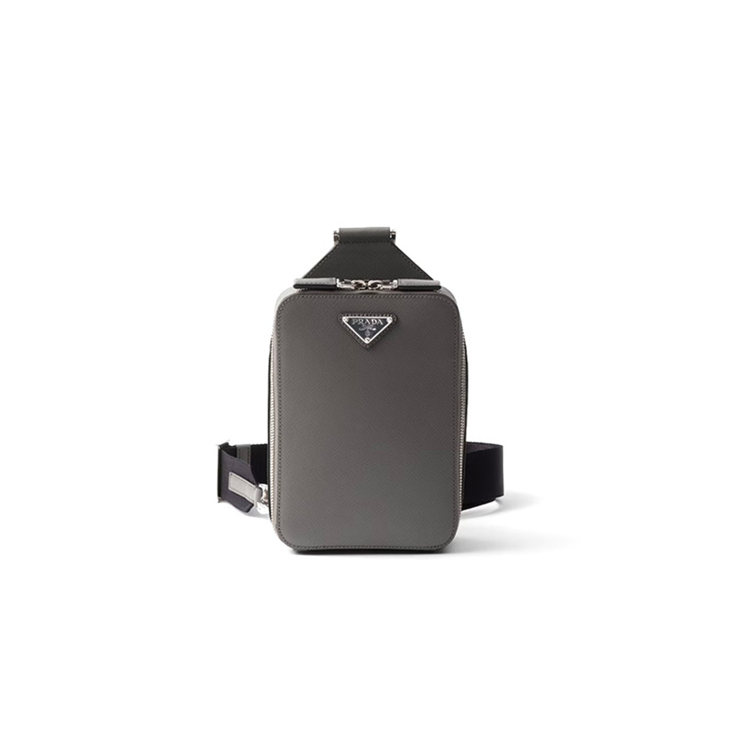 Pra*a brique saffiano leather bag 2vz106 (20*14*4cm)