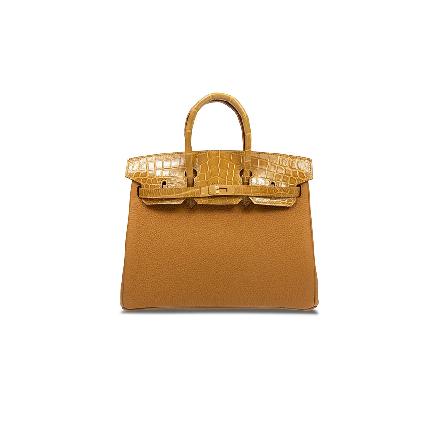 H**mes master birkin touch 25 milk tea handbag bk25tuagtggp (25*20*13cm)