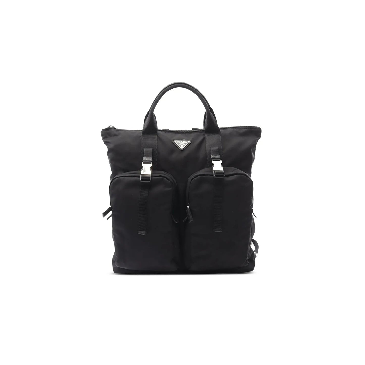 Pra*a tessuto montagna tote backpack 2vg053 (44*40*10cm)