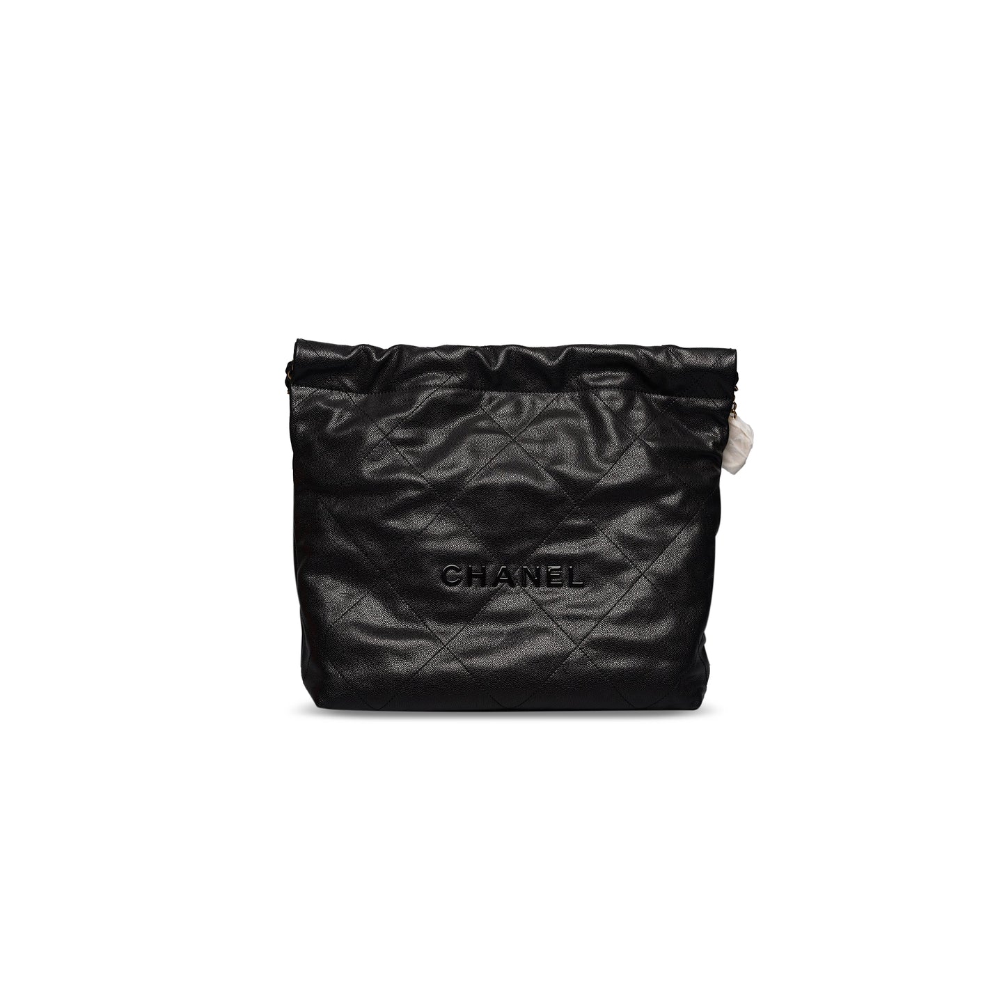 Ch*el 22 small handbag grained leather 350478 (37*35*7cm)