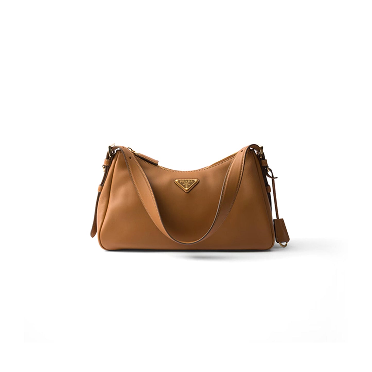 Pra*a aimÉe medium leather shoulder bag 1bc229 (31*18*10cm)