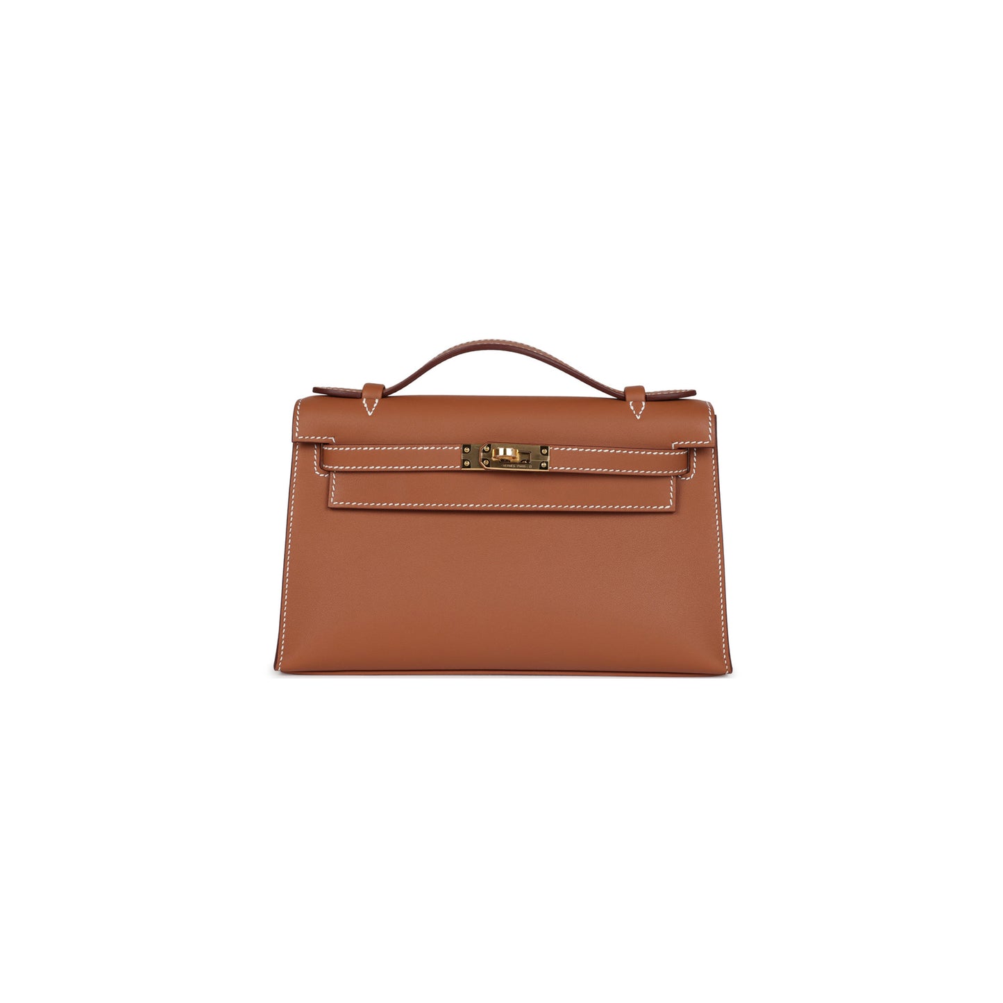 H**mes kelly pochette gold swift gold hardware (22*14*7cm)
