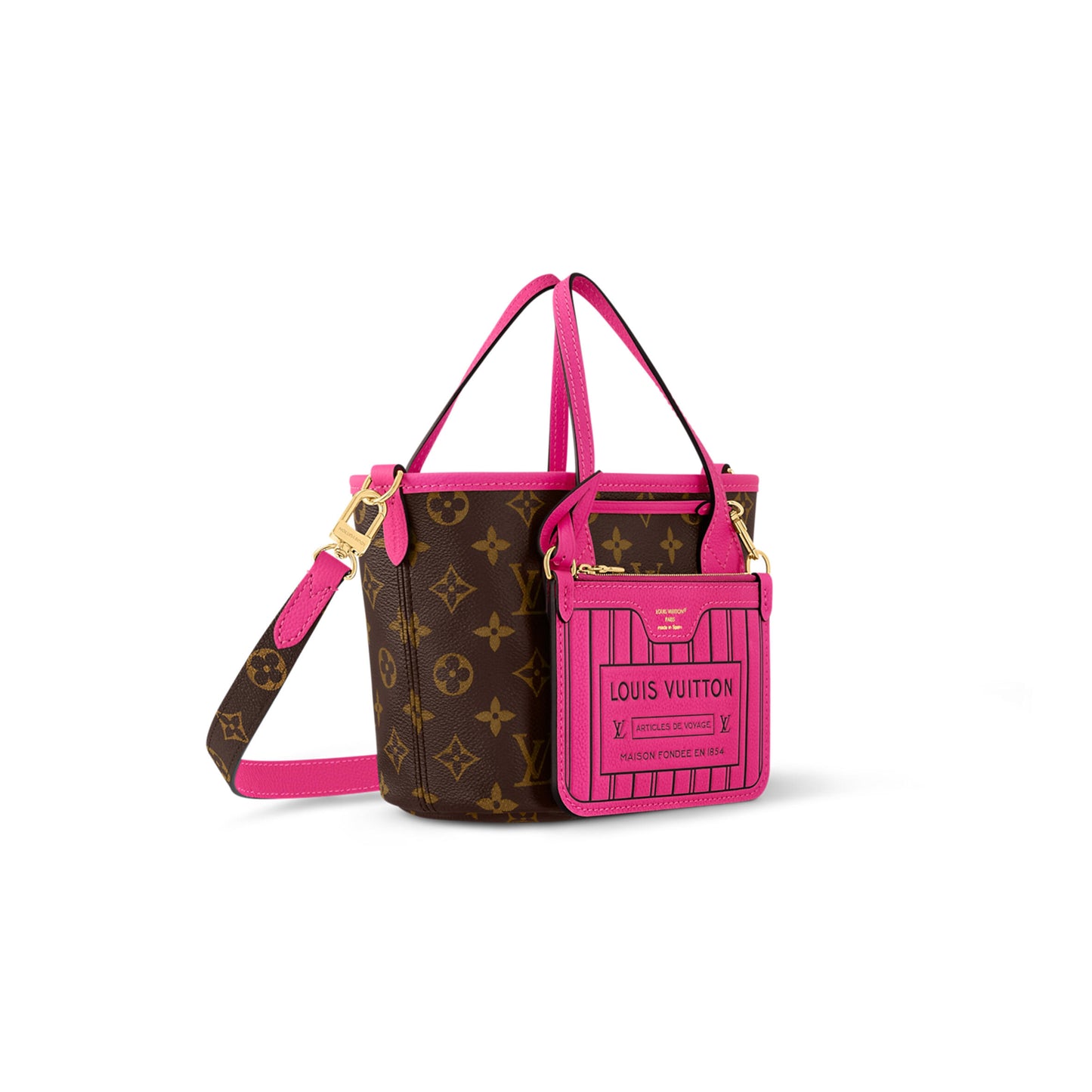 l0vis Vvtt0n neverfull bandouliÈre inside out bb m12106 (26.5*16.5*11cm) 850