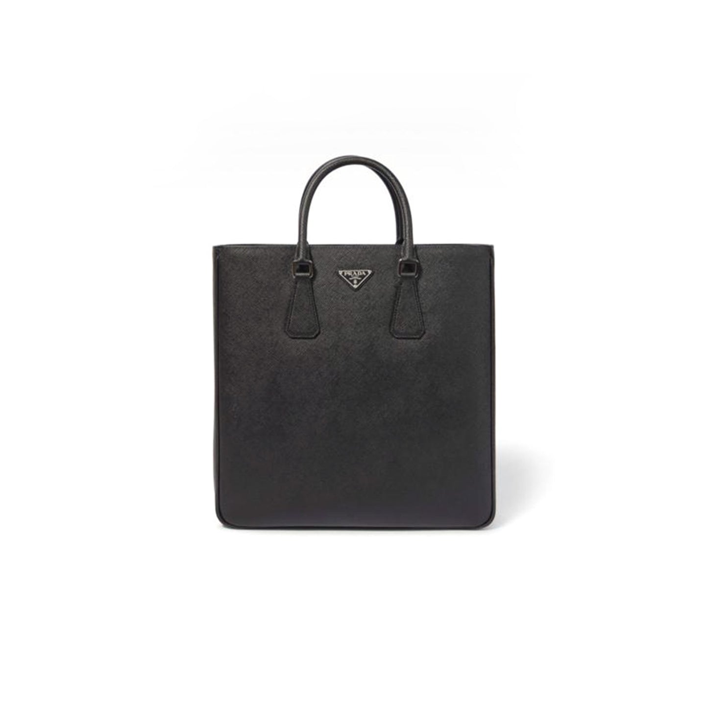 Pra*a logo saffiano leather tote bag 2vg115 (38*36*7cm)