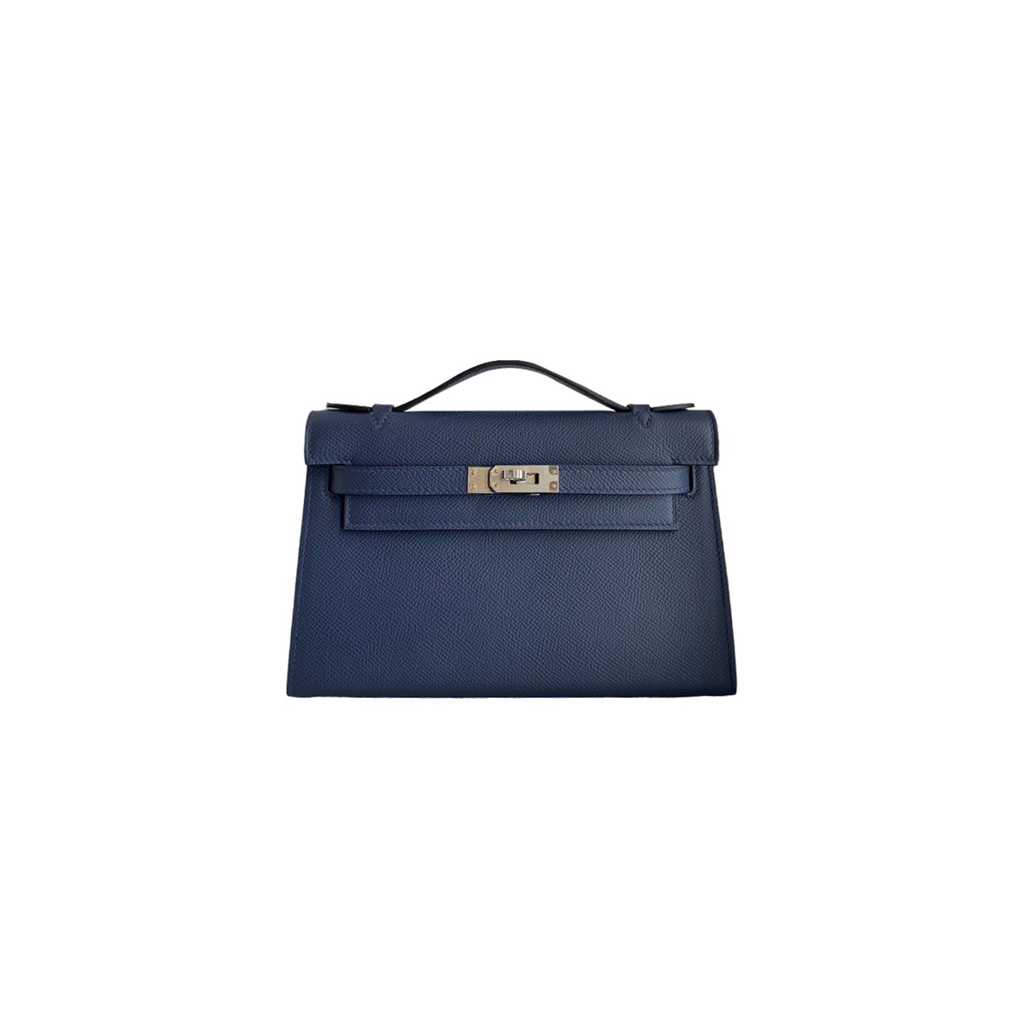 H**mes master kelly mini 22 epsom leather royal blue (22*14*7cm)
