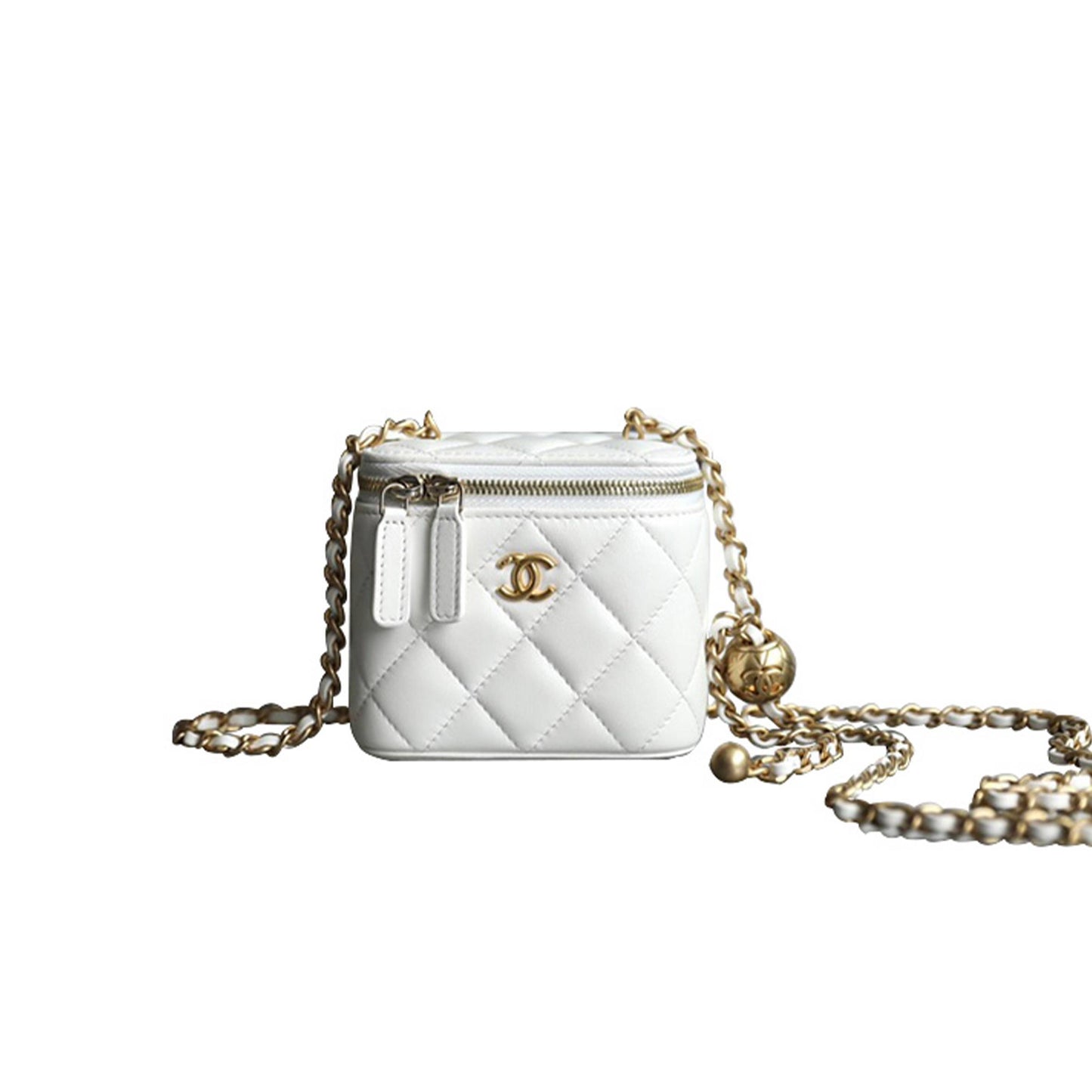 Ch*el master small vanity with chain ap1447 (11*8.5*7cm)