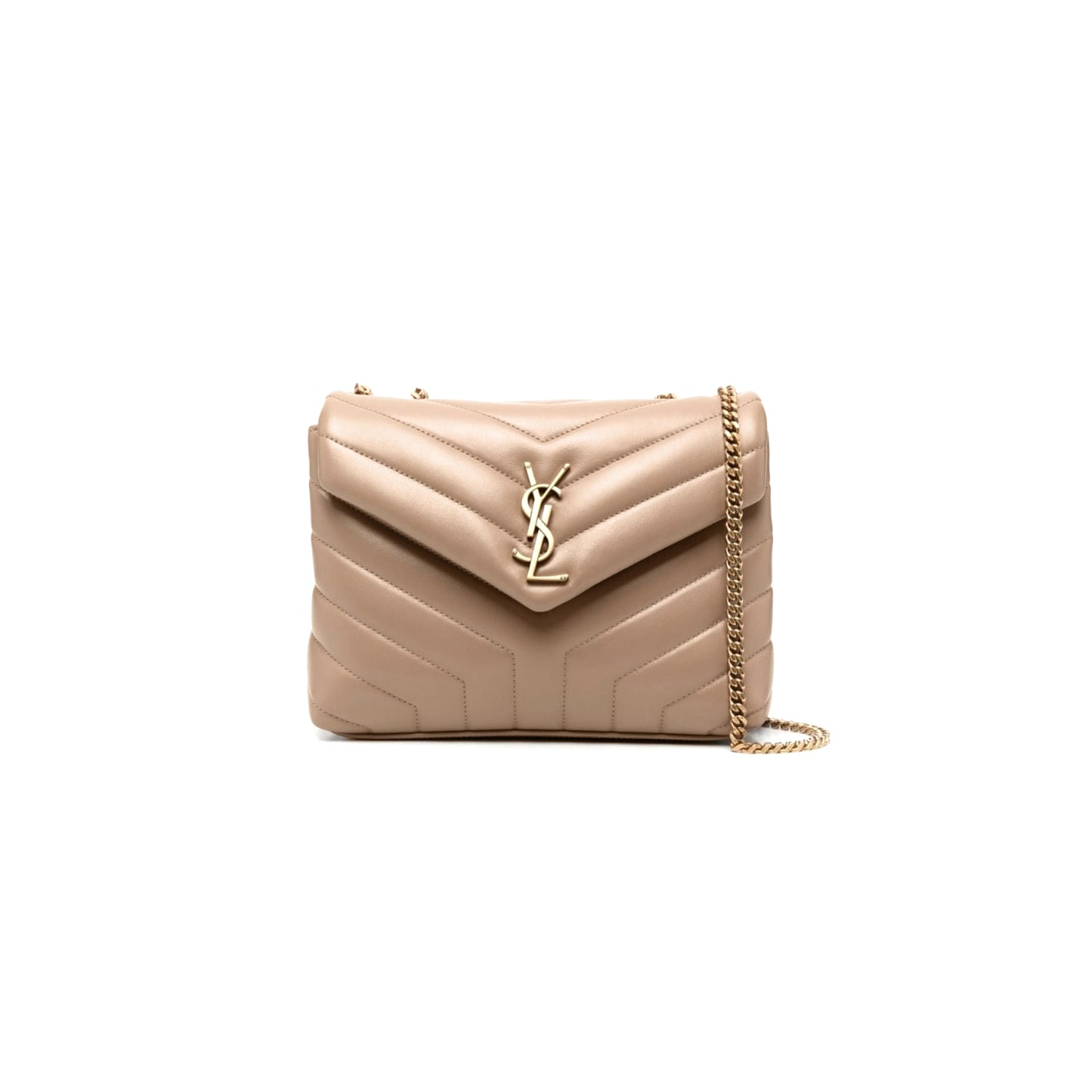 Y*L loulou small chain bag in quilted leather 494699774582 (23*17*9cm)