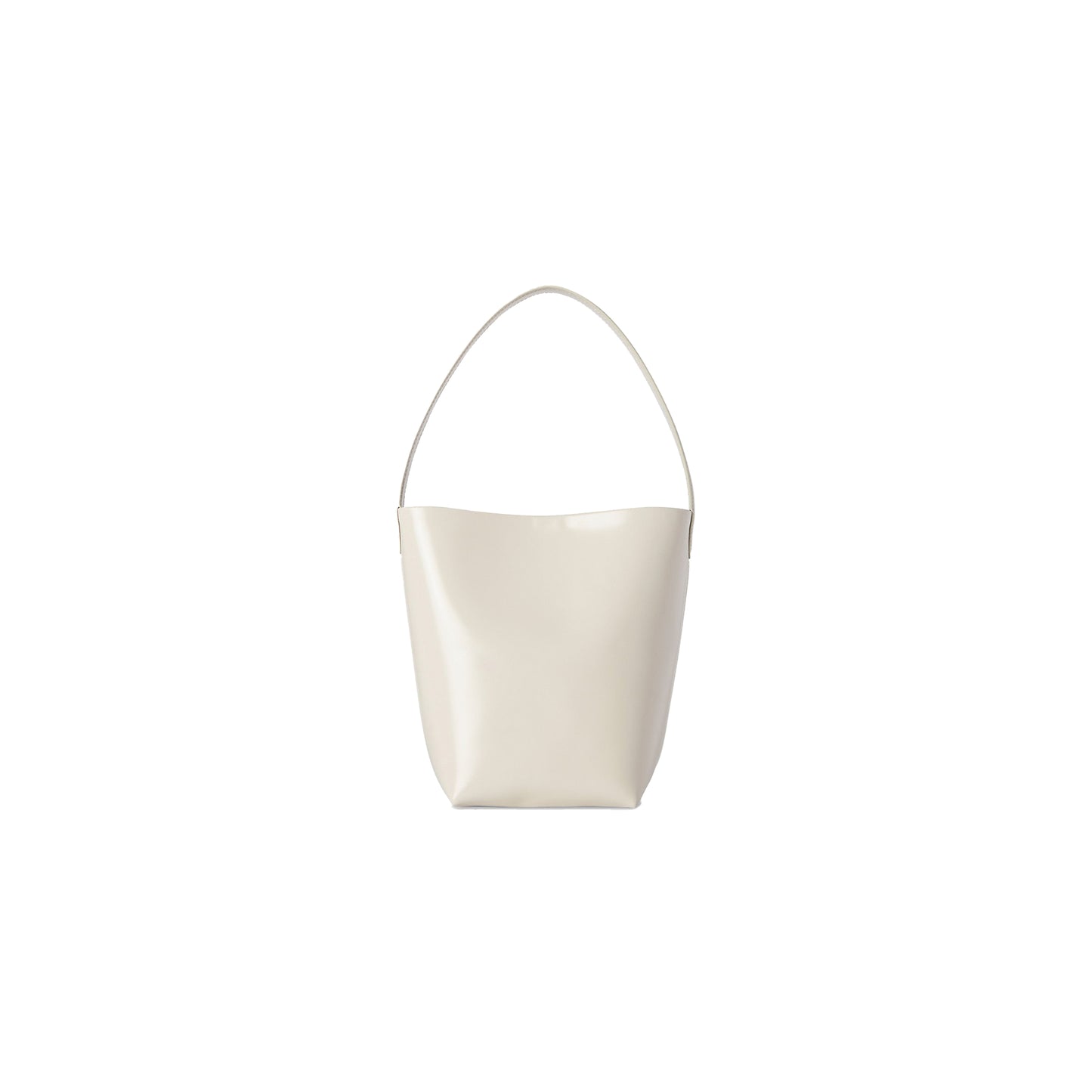 T*e R*w small ns park tote in leather ivory w1314l61ishg (25*22*12cm)