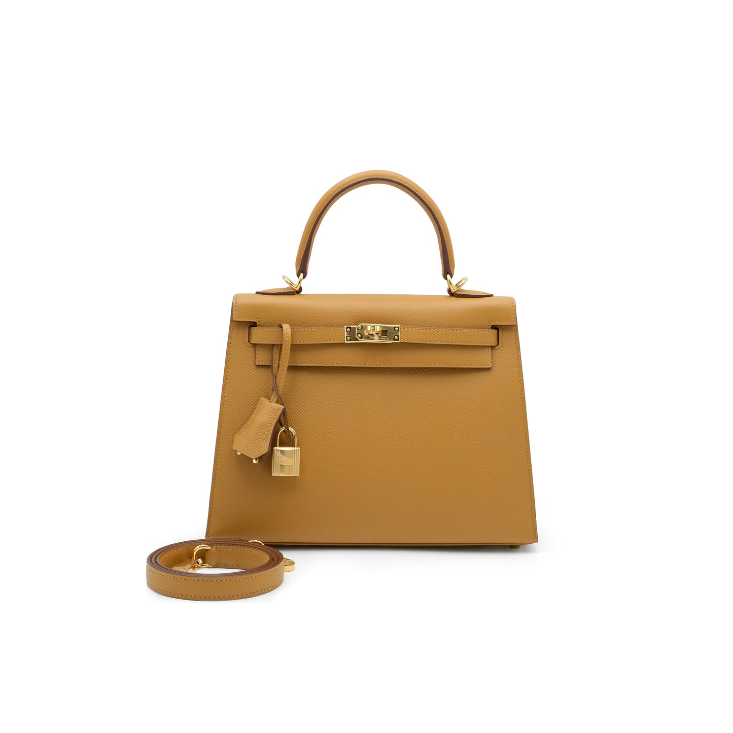 H**mes master sesame epsom kelly 28 sellier gold hardware (28*22*10cm)