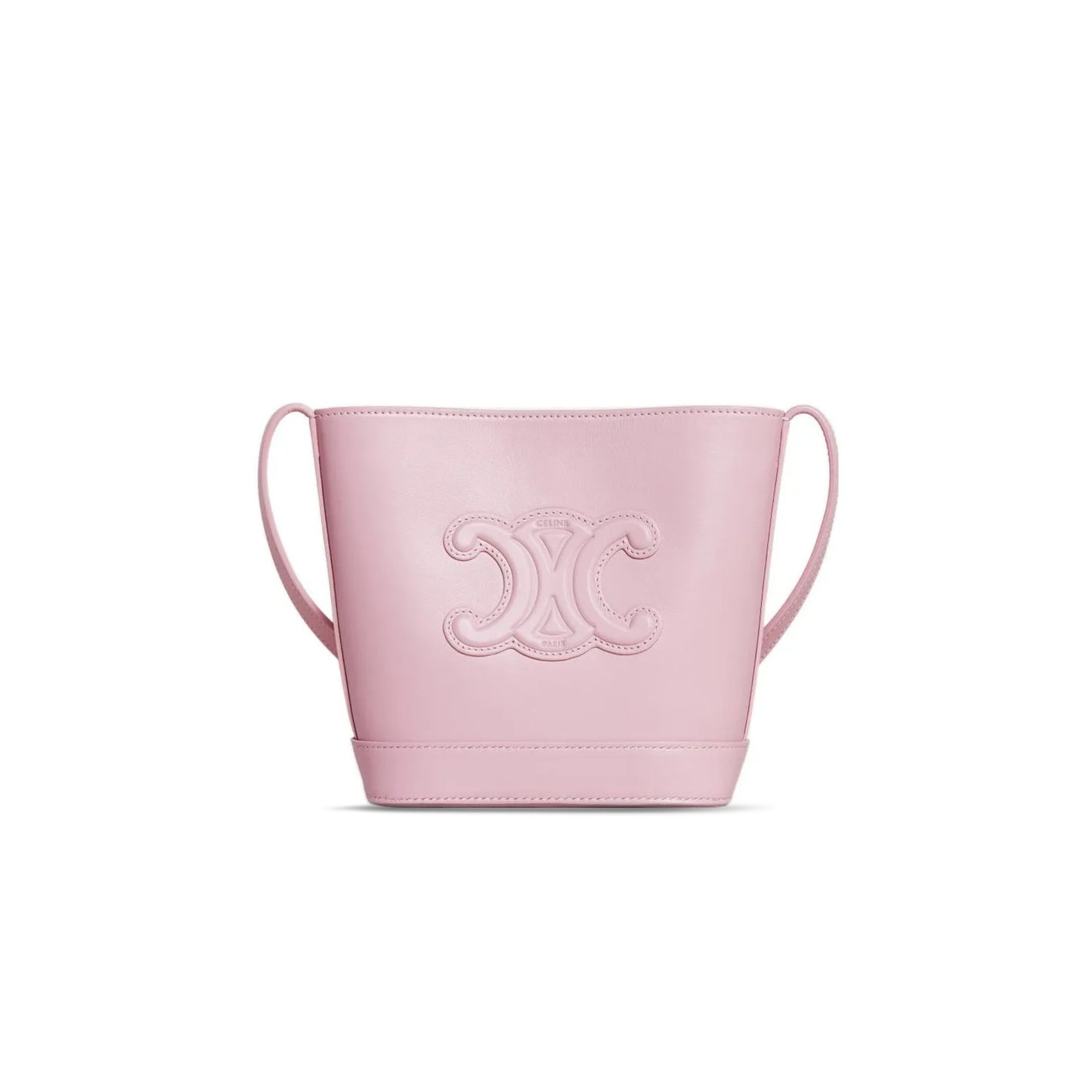 Ce**e mini bucket bag in cuir triomphe smooth cowhide 1004333du3.24lp (19.5*16*7cm)