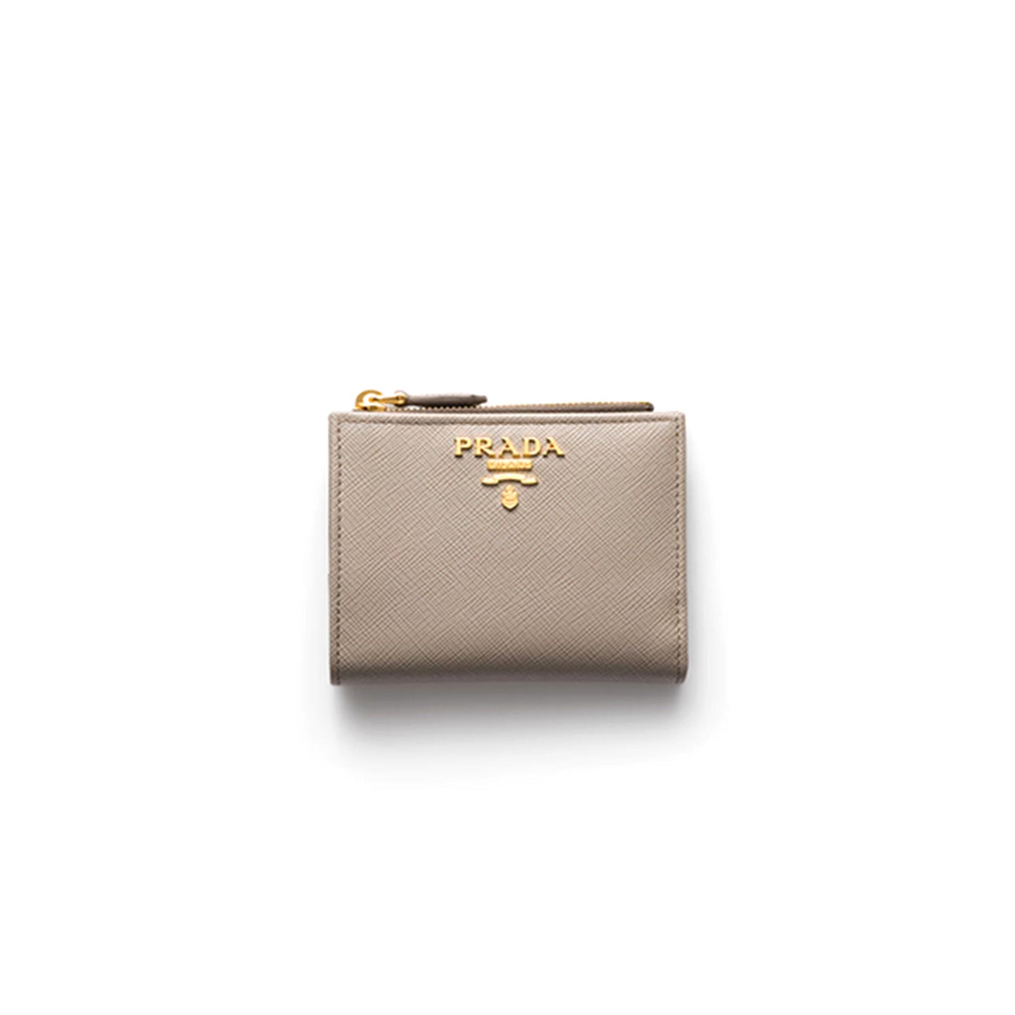 Pra*a small saffiano leather wallet 1ml050 (11.5*8.5cm)