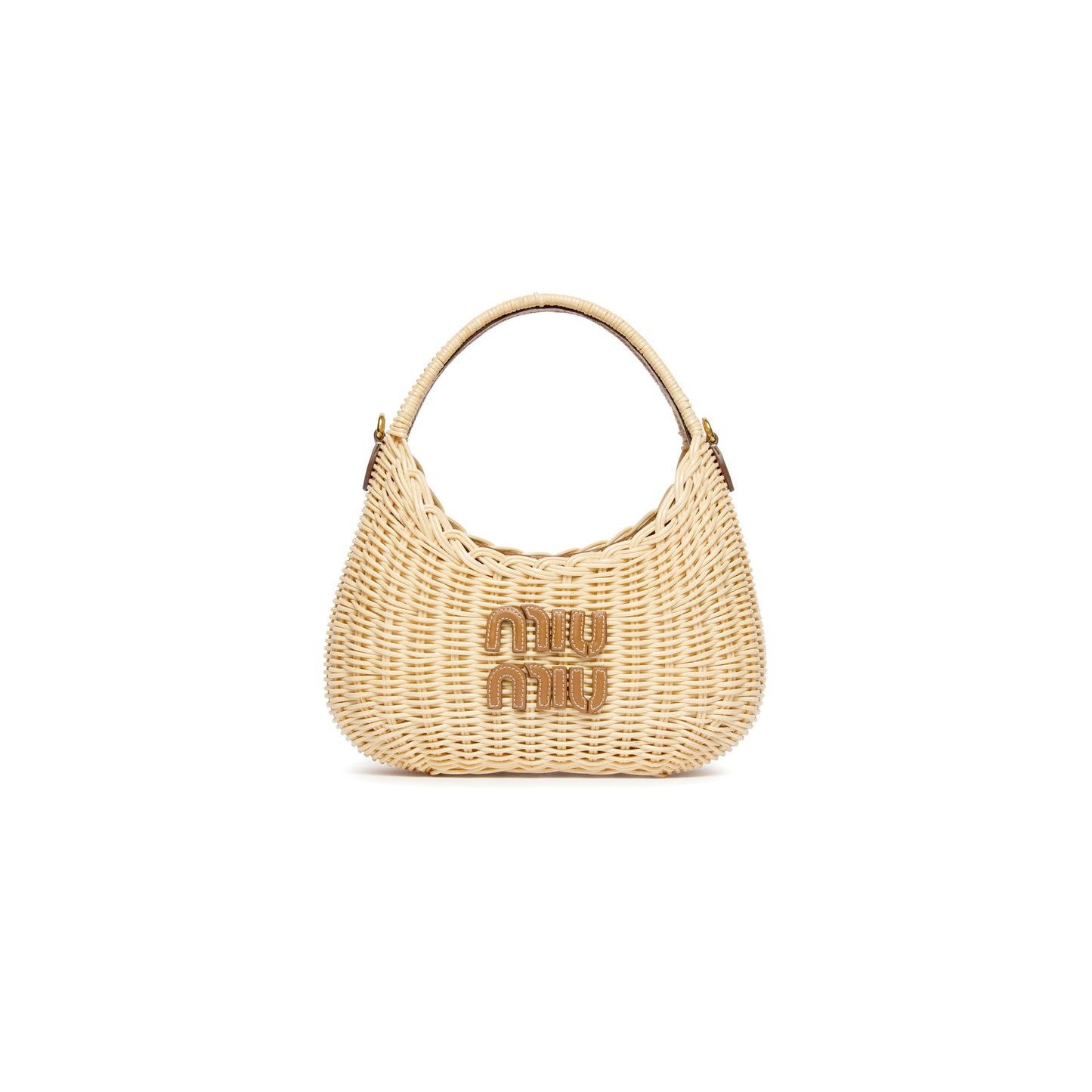 M1v M1v wander rattan basket bag 5bc125 (20*17*6cm)