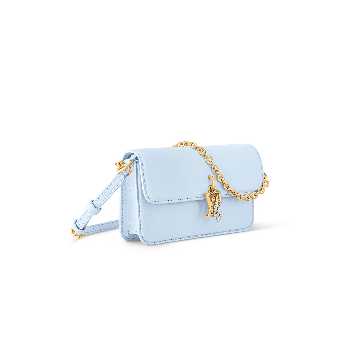 l0*is V*t0n wallet on chain lv bloom m14547 (20*11*4cm)