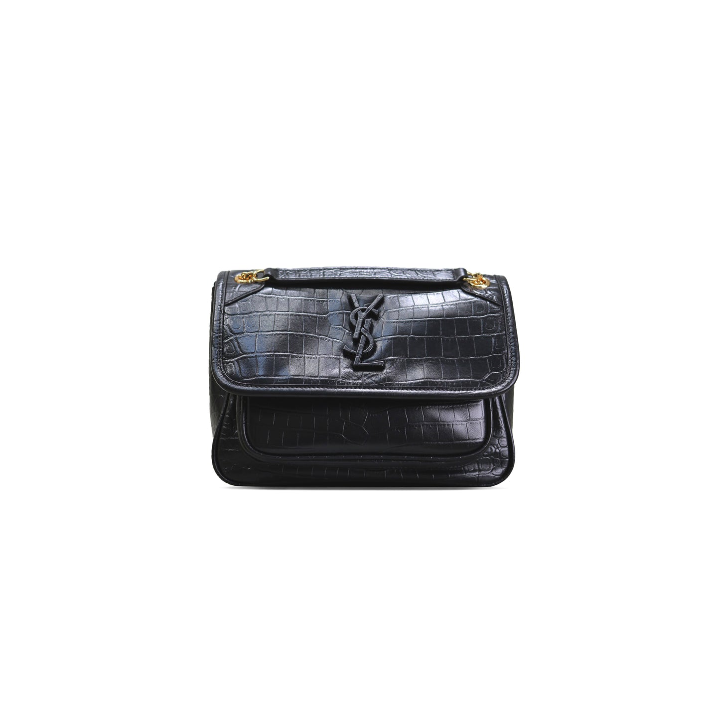 Y*L niki baby in crocodile-embossed leather 633151641578 (22*16.5*12cm)