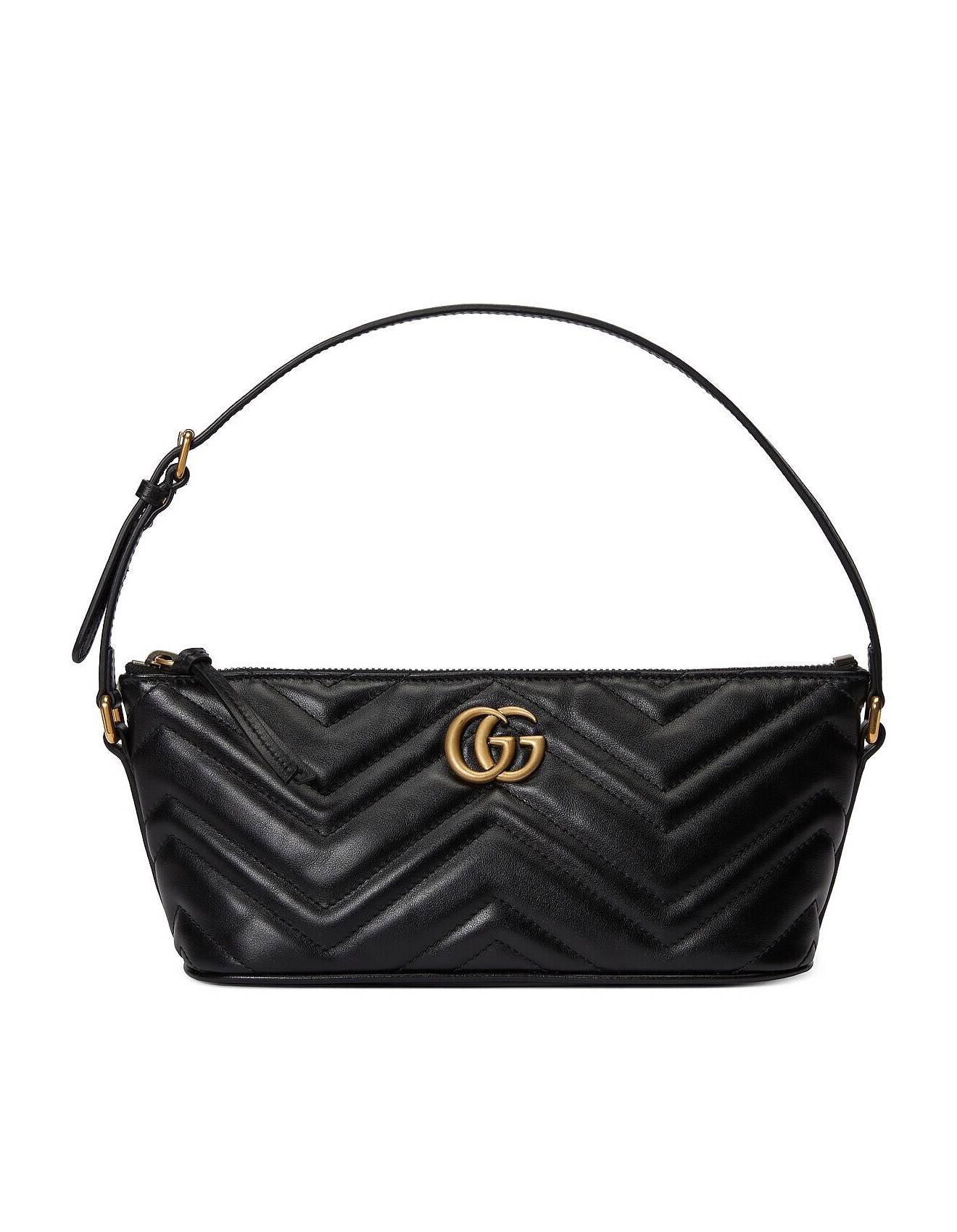 G*u*i gg marmont matelassÉ shoulder bag 25852112 (23*12*10cm)