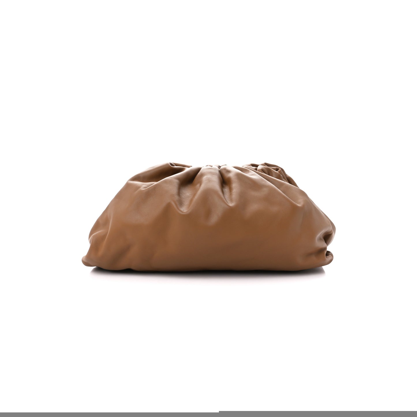 bo*te*ga Ve*ne*ta smooth butter calf the pouch oversized clutch teak (39*19*9cm)