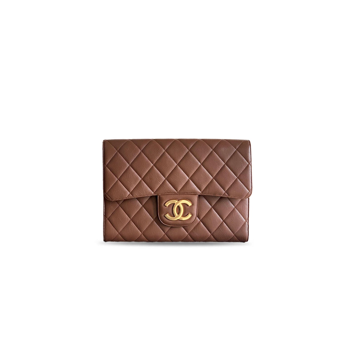 Ch**el large clutch bag (41*27.5*6.5cm)
