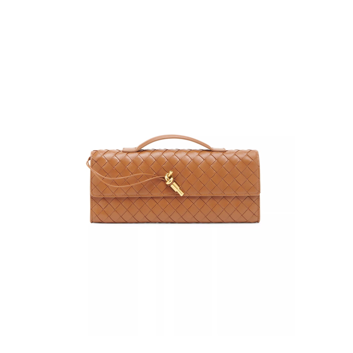 bo*te*ga Ve*ne*ta andiamo clutch 741511vcpp36952 (31*13*3cm)