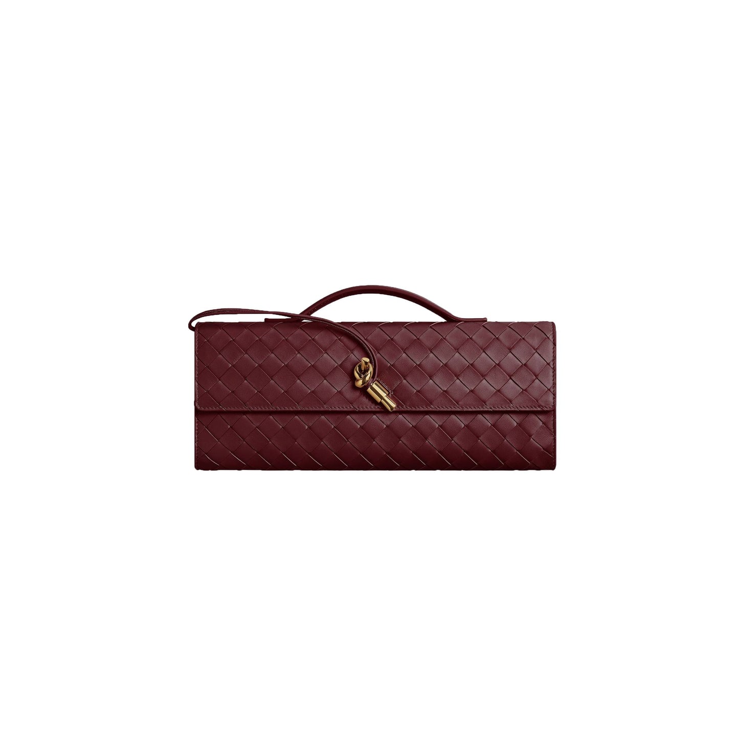 bo*te*ga Ve*ne*ta long clutch andiamo with handle (31*13*3cm)