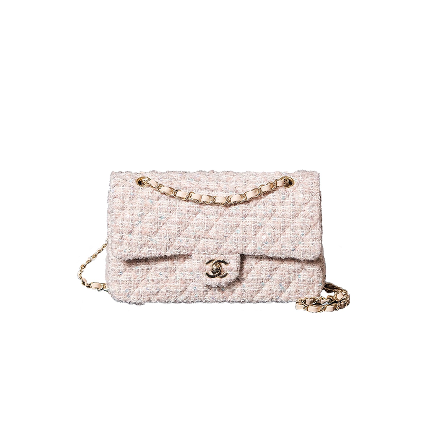 Ch*el 24b classic flap crossbody bag as1112 (25.5*15.5*6.5cm)