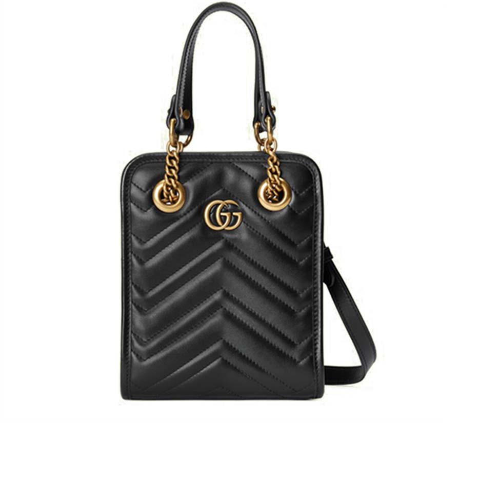 G*u*i gg marmont matelassÉ mini bag 696123 dtdht 1000 (19*16*7cm)