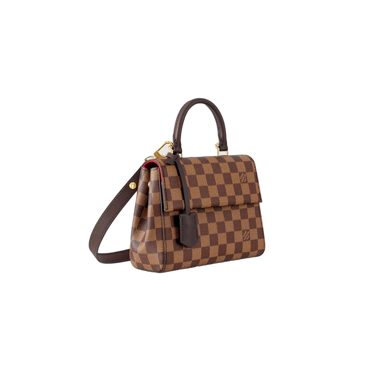 l**is V*t*n cluny mini brown handbag n00097 (20*16*7.5 cm)