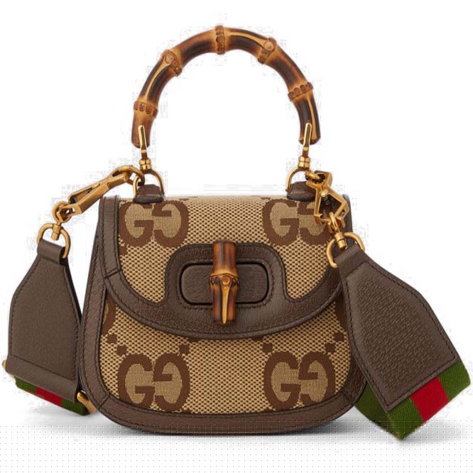 G*u*i bamboo 1947 jumbo gg mini bag â686864 īŧ17*12*7.5cmīŧ