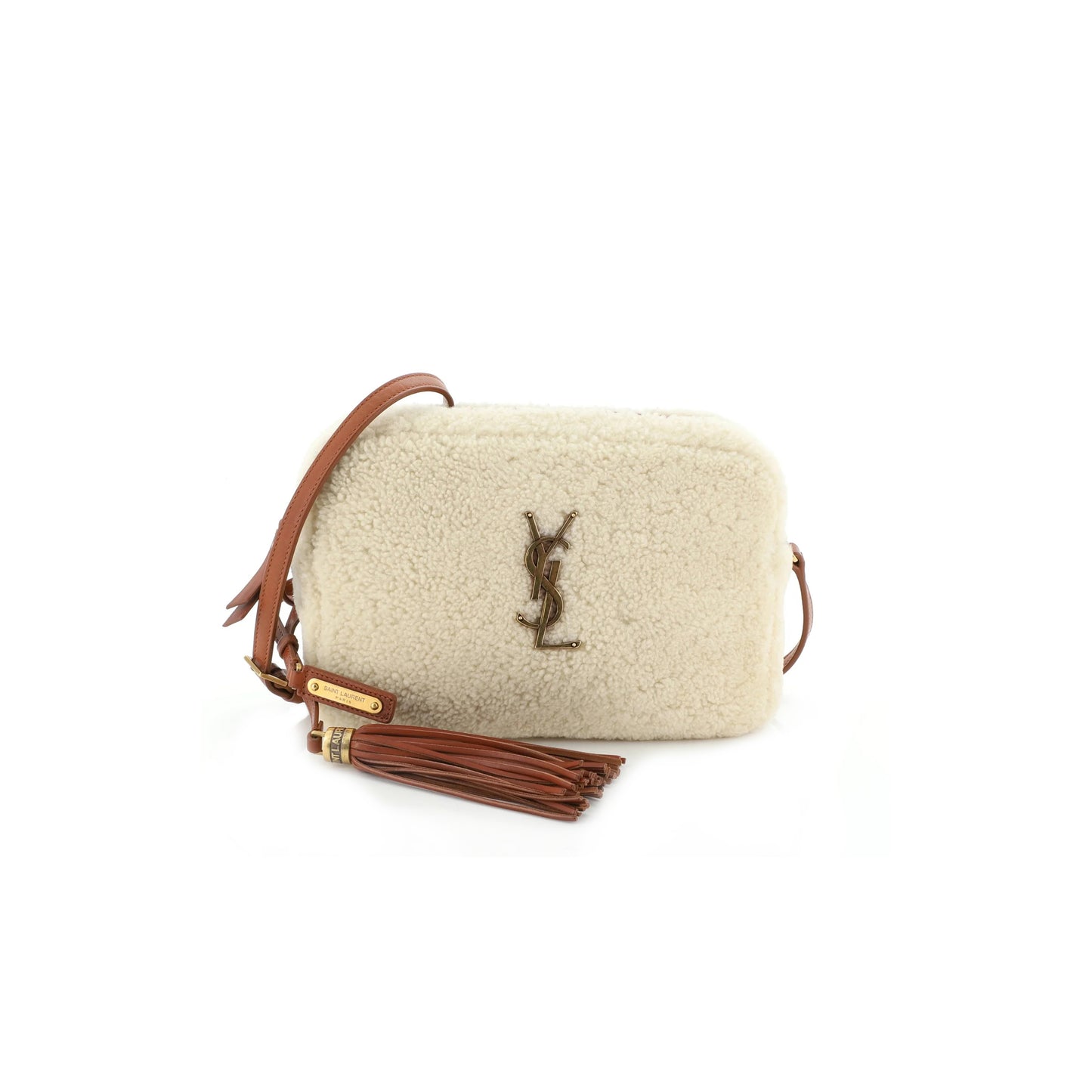 Y*L lou camera bag in shearling 520534504002 (23*16*6cm)