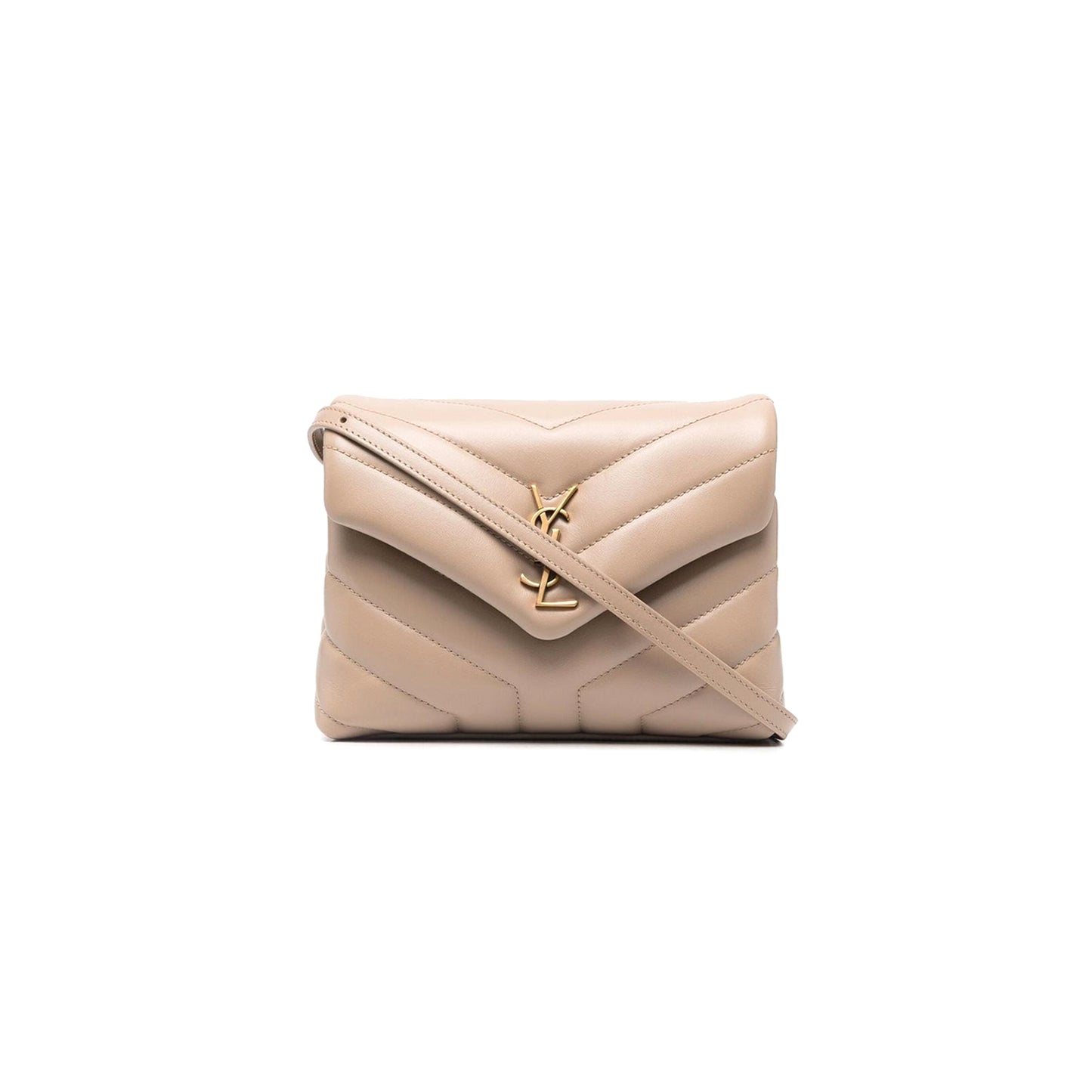 Y*L toy loulou shoulder bag in quilted leather 678401dv7072721 (20*14*7cm)