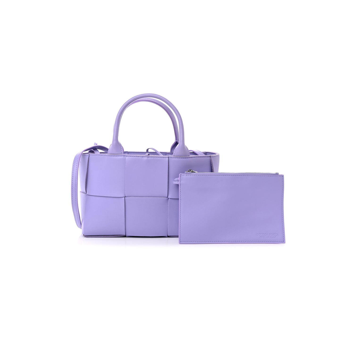 bo*te*ga Ve*ne*ta nappa intrecciato mini arco tote wisteria (25*17*9cm)