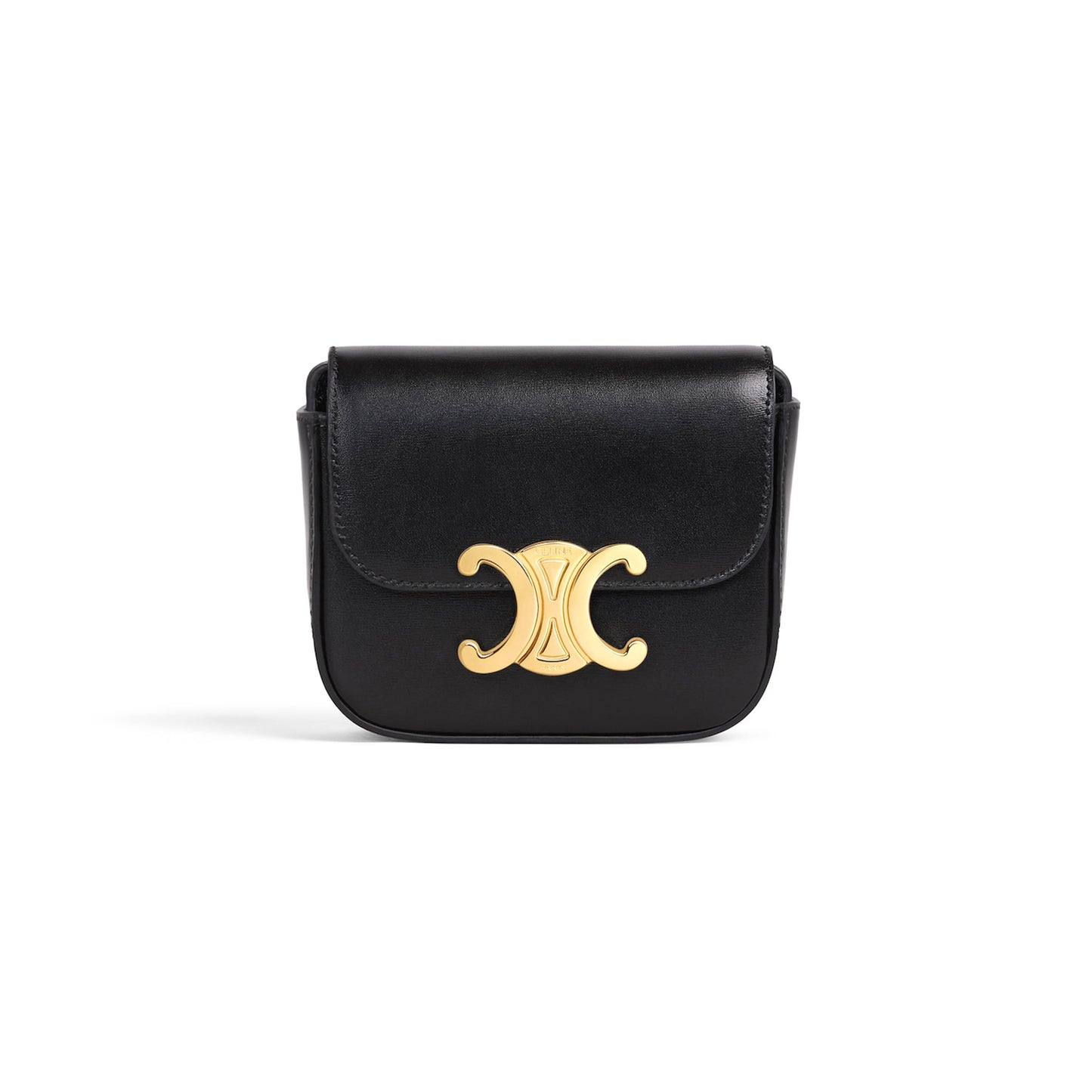 Ce**e mini claude in shiny calfskin 10i513dpv.38no (11*8*4cm)