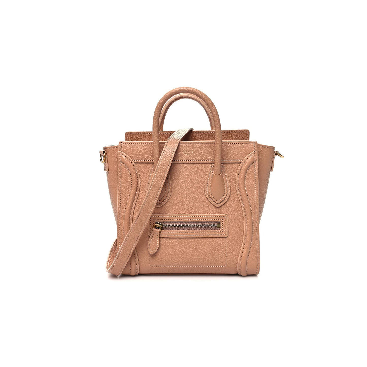 ce**e drummed calfskin nano lU*gage desert rose (20*20*10cm)