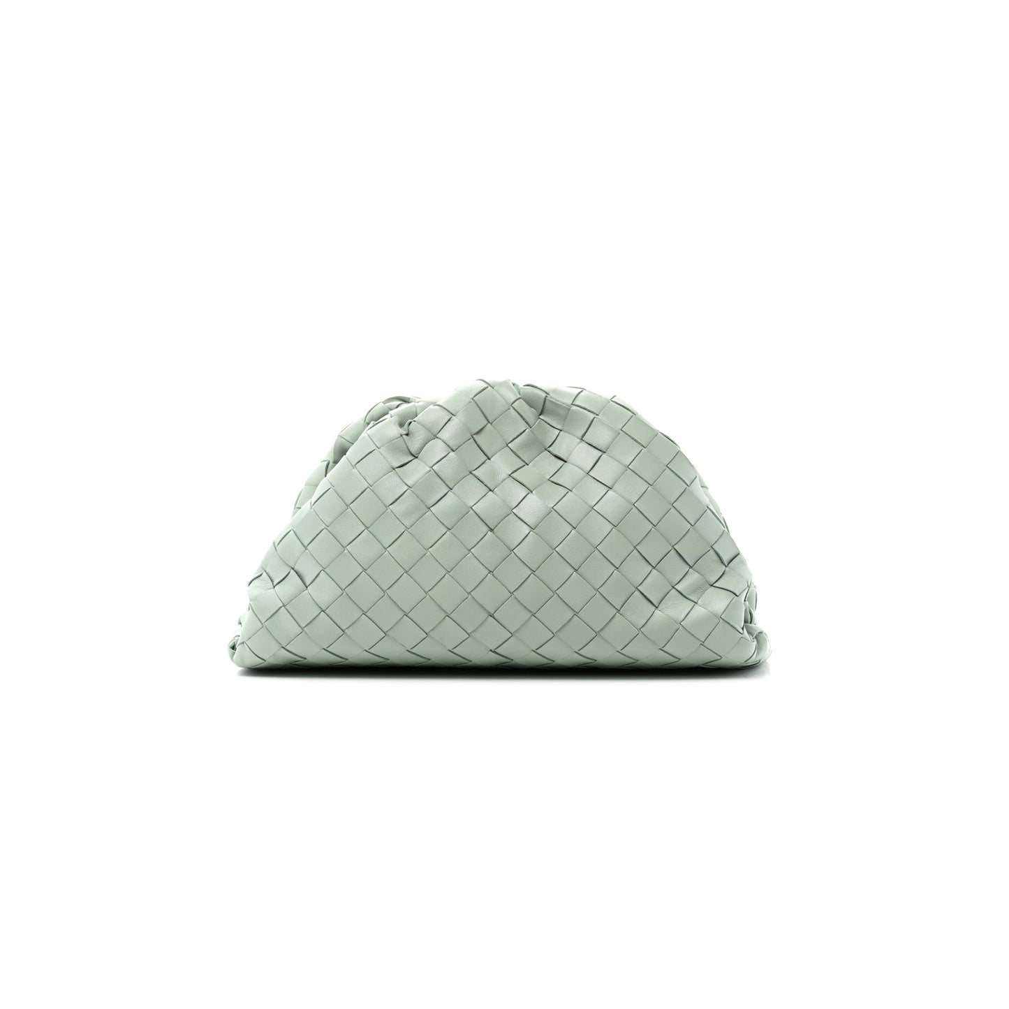bo*te*ga Ve*ne*ta nappa intrecciato teen pouch sage (30*18*8cm)