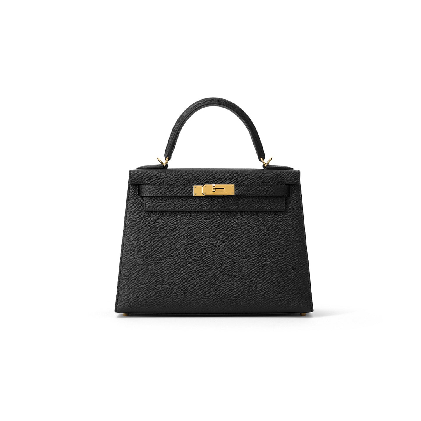 H**mes master a black epsom leather kelly 28 with gold hardware (28*22*10cm)