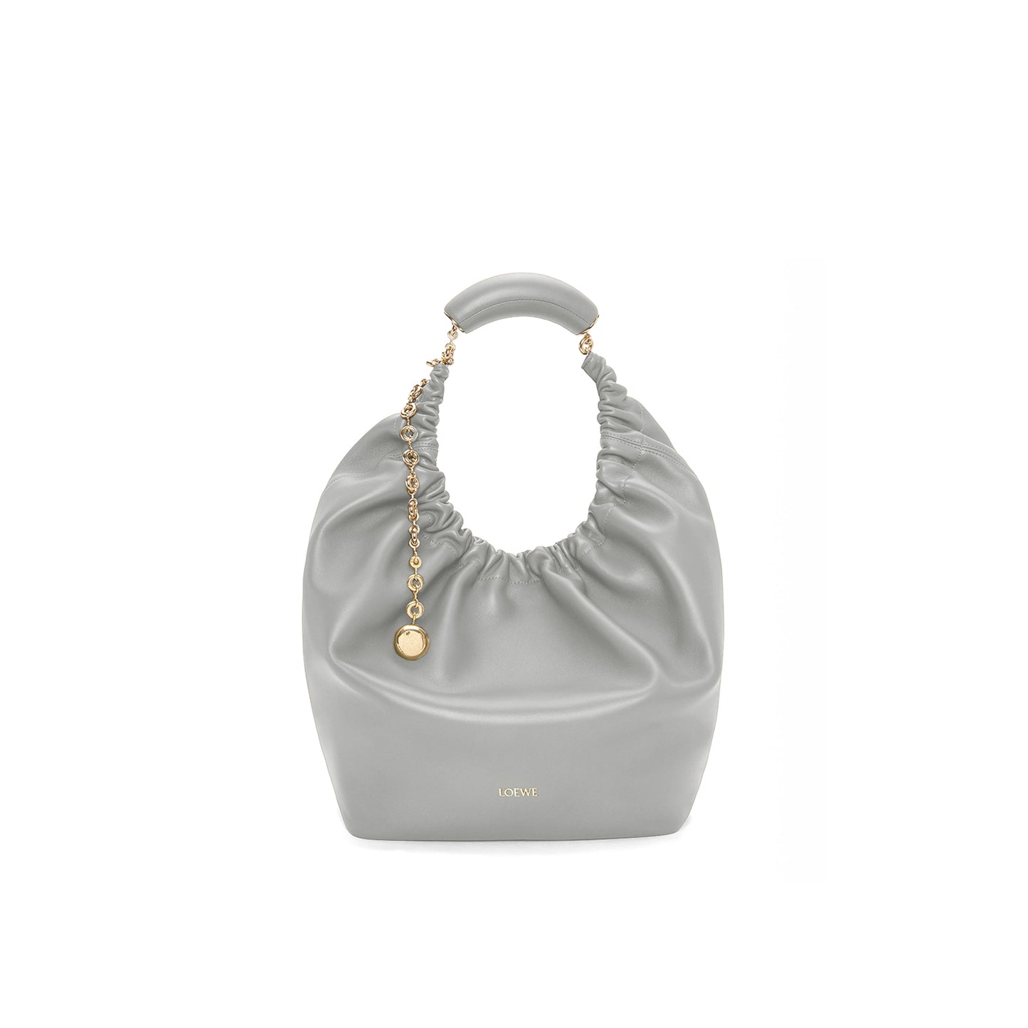L0ew* medium soft nappa sheep leather squeeze bag a914q37x01-9583 (34*33*13.5cm)