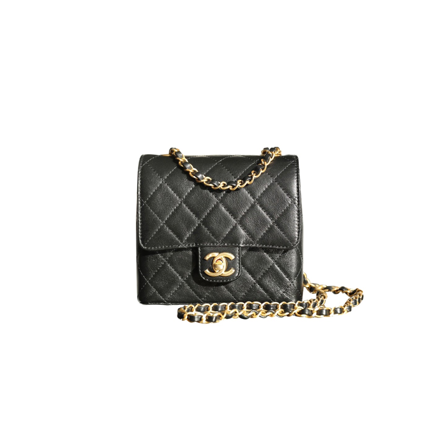 Ch*el master mini flap bag (17*14.5*7.5cm)