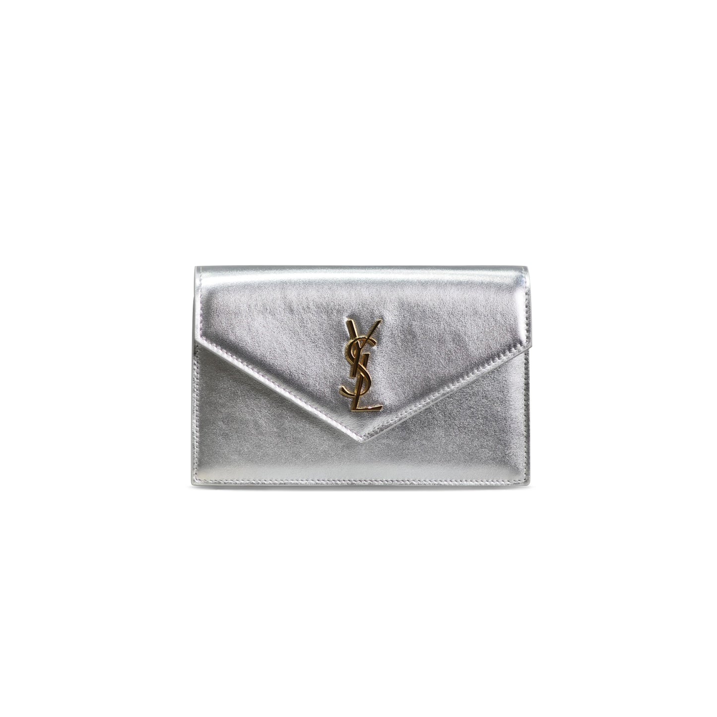 Y*L cassandre envelope chain wallet in silver 393953121725 (19*12.5*3.5cm)