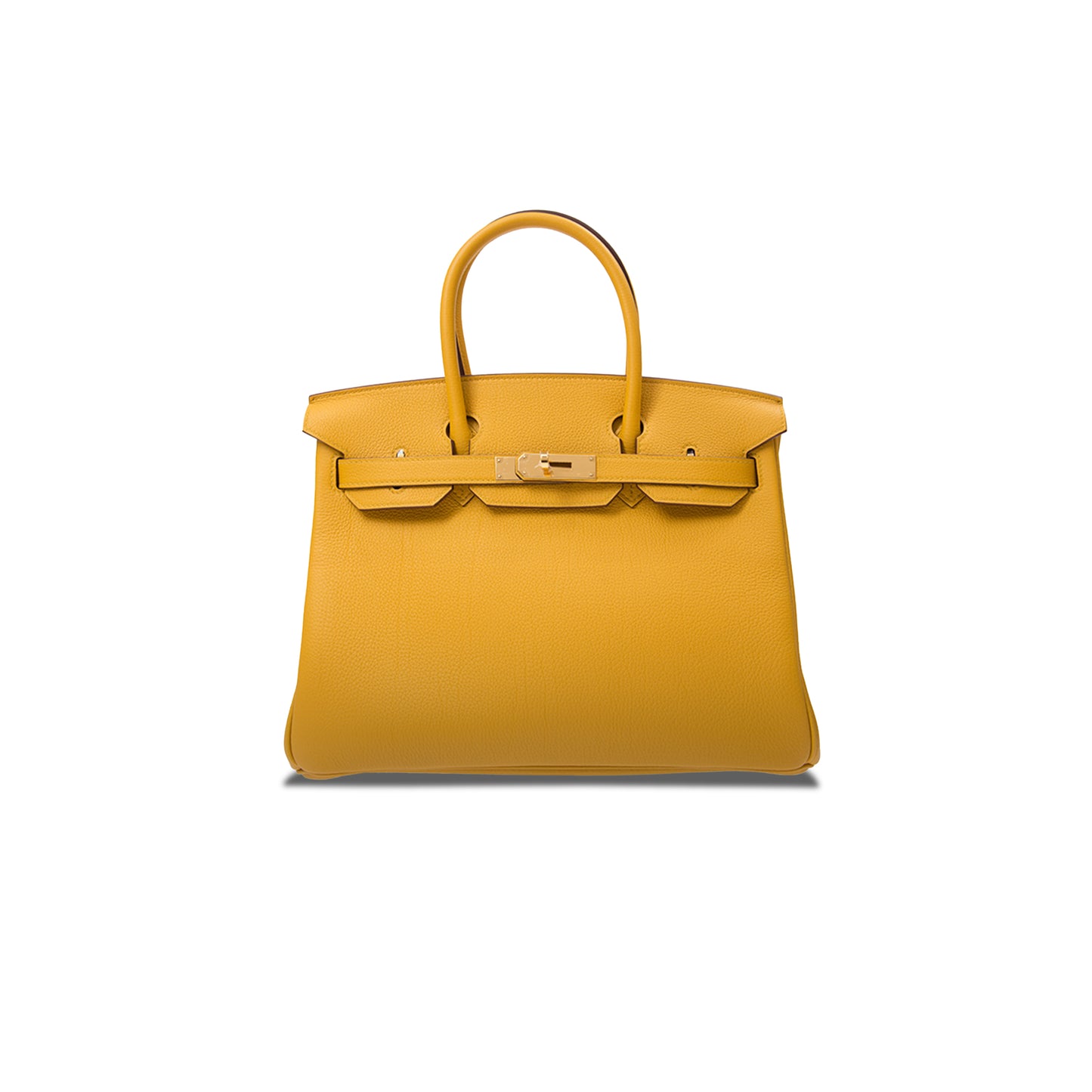 H**mes master birkin 35 togo leather calfskin amber gold buckle bag bk309dtggp (35*28*18cm)