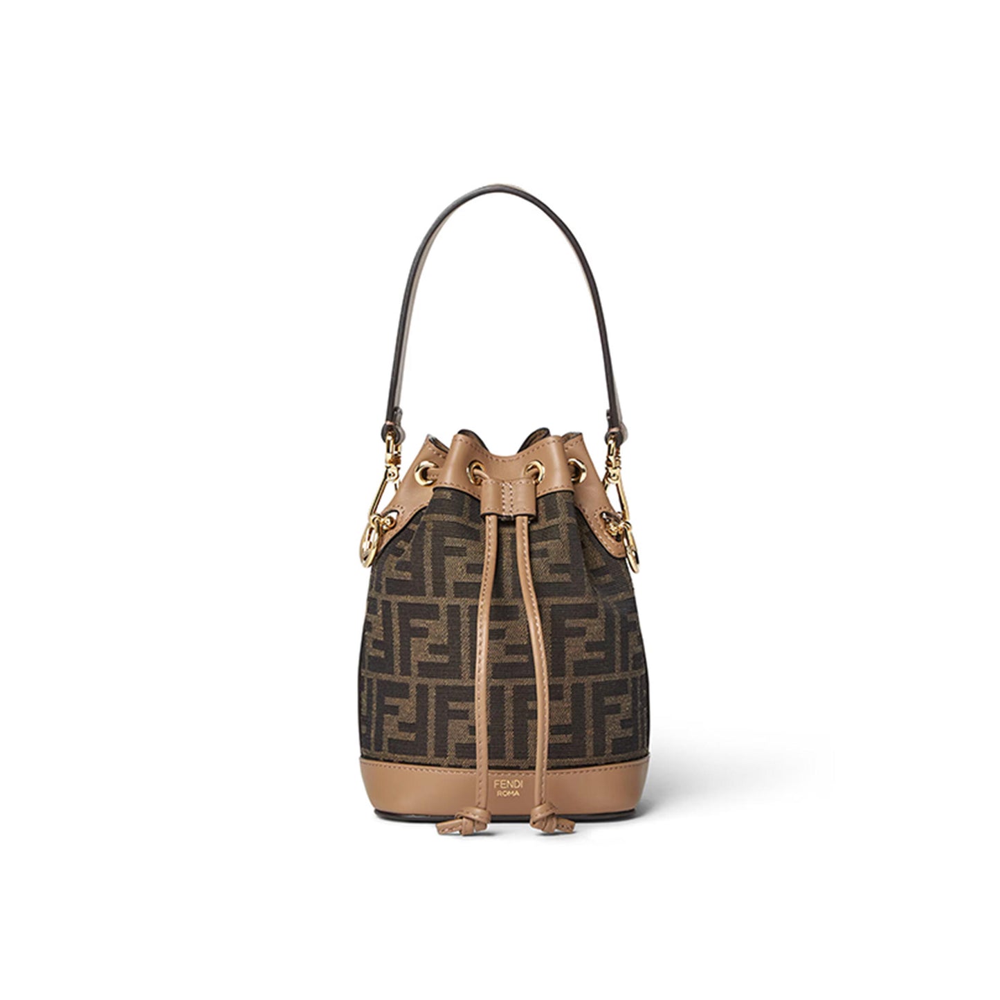 F**di mon tresor fabric brown 8bs093alp3f1aoe (18*14*12cm)
