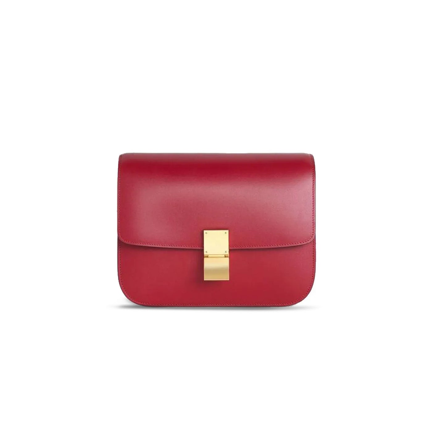 Ce**e medium shoulder bag in teen classic polishing calfskin 164173dls.27or (24*18*7cm)