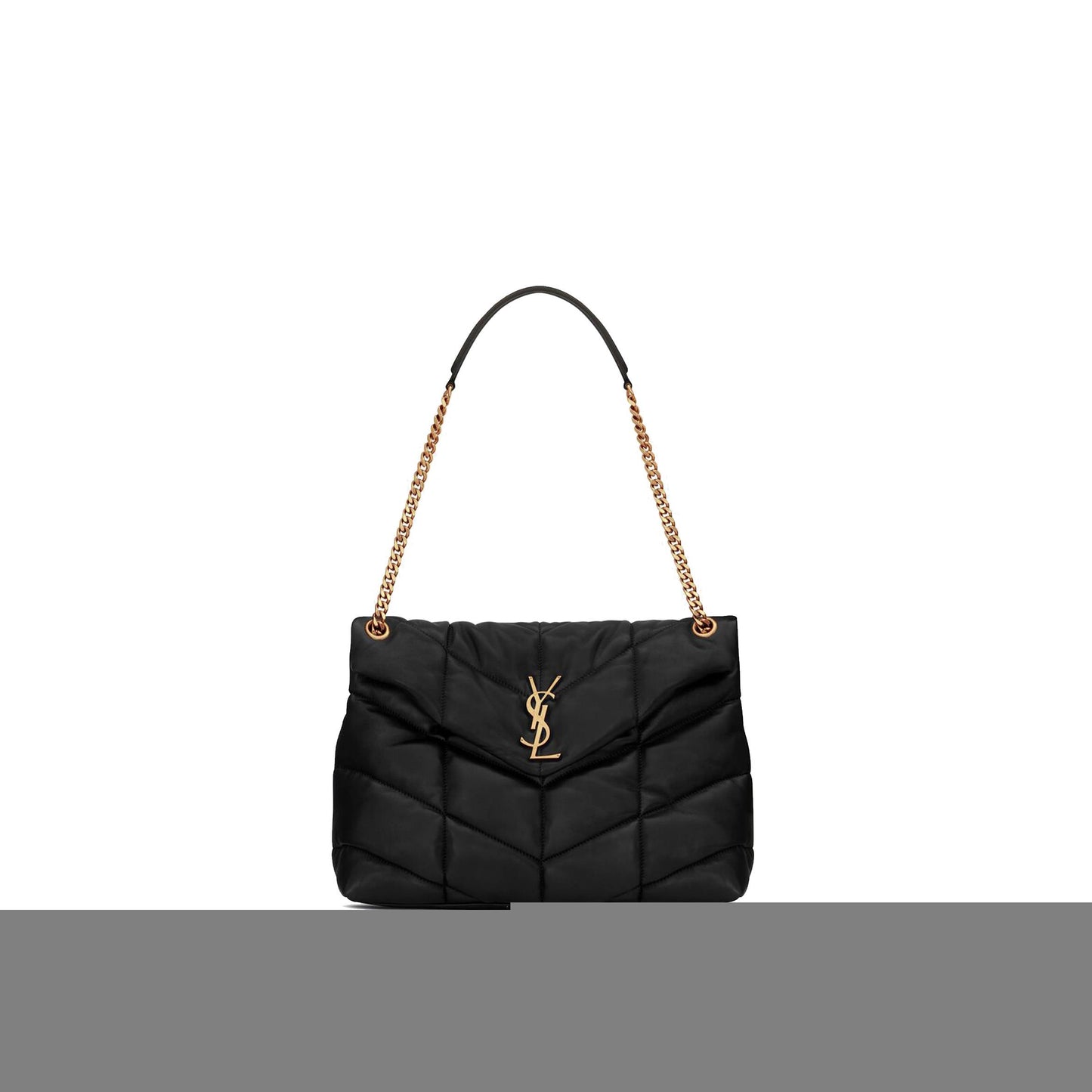 Y*L puffer medium chain bag in quilted lambskin 5774751el071000 (35*23*13.7cm)