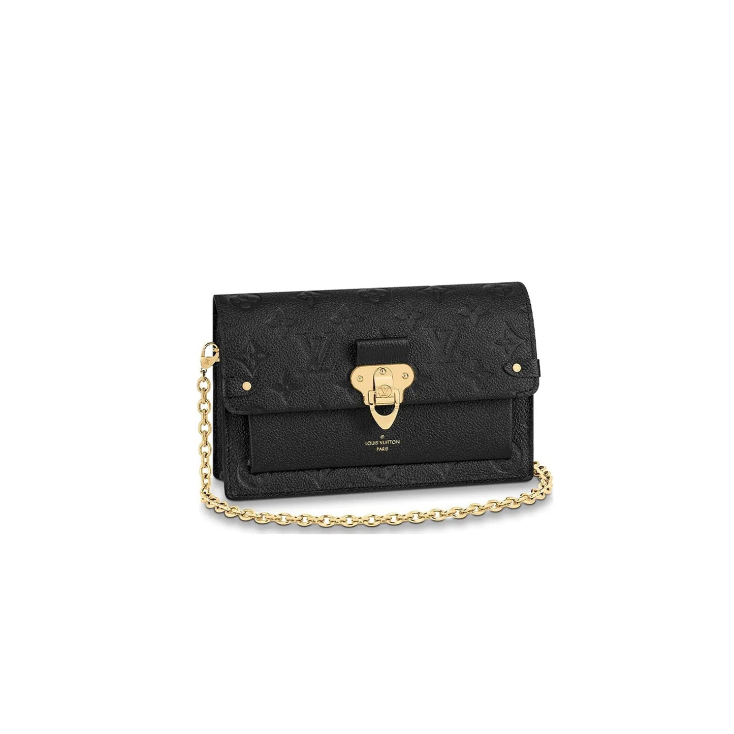 l0*is V*t0n platine monogram empreinte vavin chain wallet silver hardware m67893 (19*12*4cm)