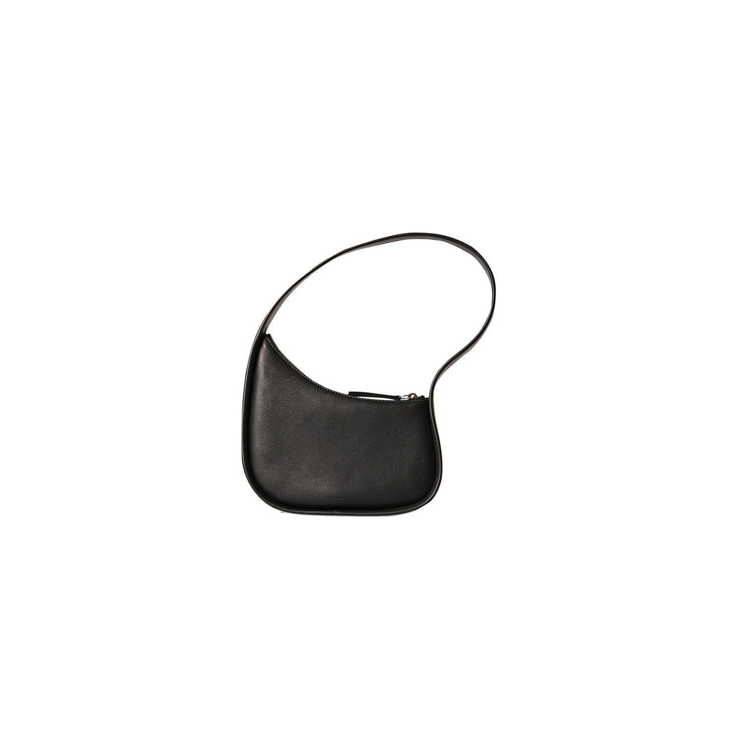 T*e R*w half moon bag in leather black w1249l52blpl (34*20*6cmīŧ