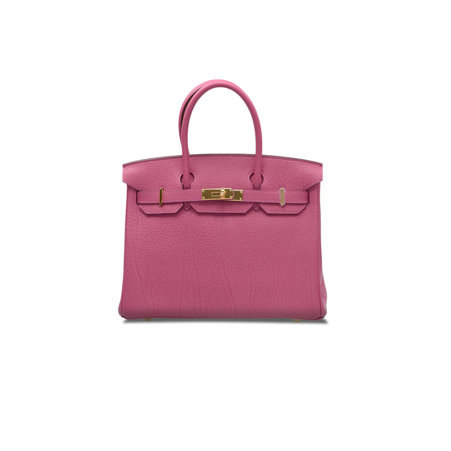 H**mes master birkin 25 togo leather pink bag bk25x9swcd (25*20*13cm)