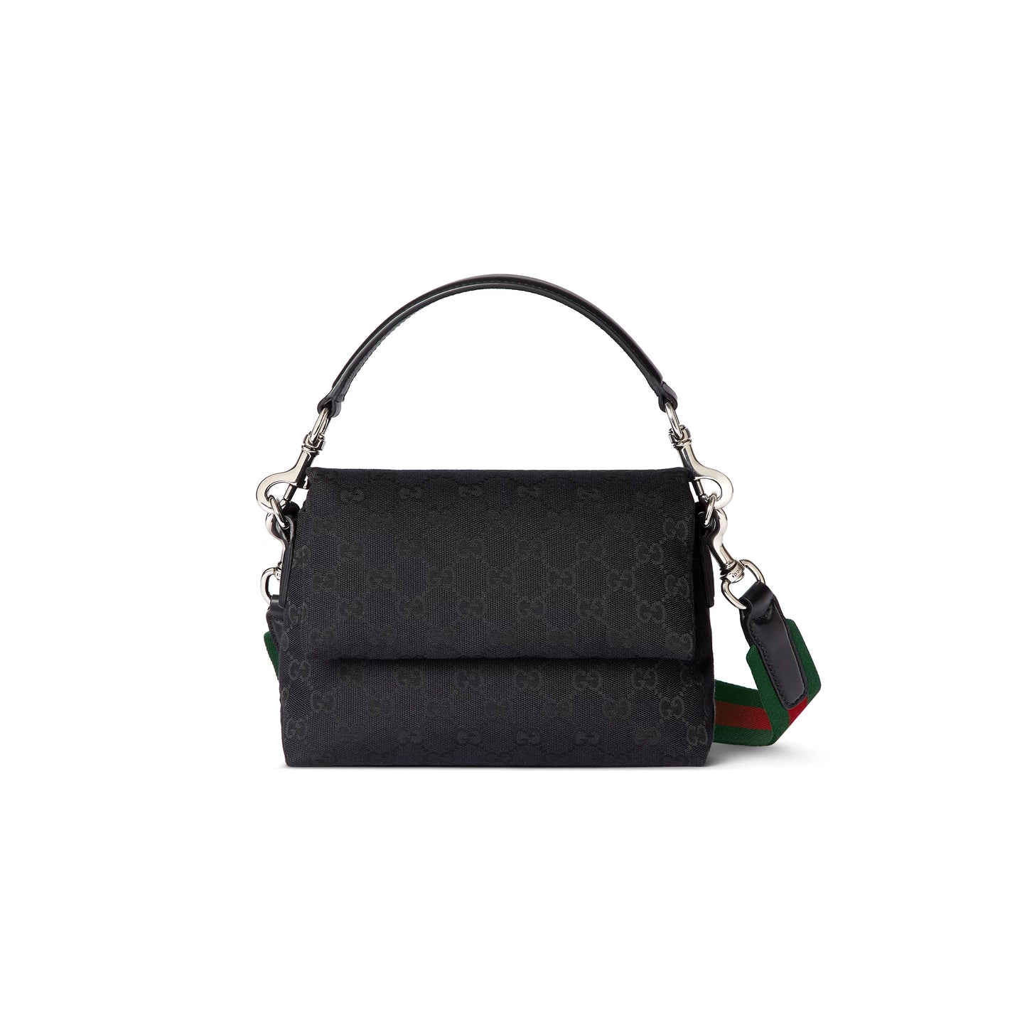 G*u*i small gg crossbody bag with web 821617 (19*15*7cm)