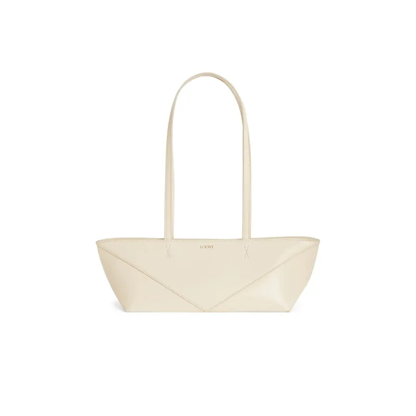 L0ew* cropped puzzle fold in shiny calfskin a779ptex01-2060 (39*12*12cm)